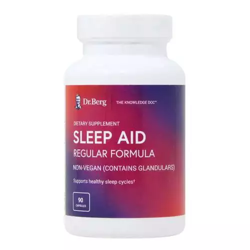 Dr. Berg Sleep Aid Regular Formula - 90 Capsules - 361525_front2021.webp