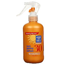 kiss my face sunspray lotion spf 30 8 fl oz