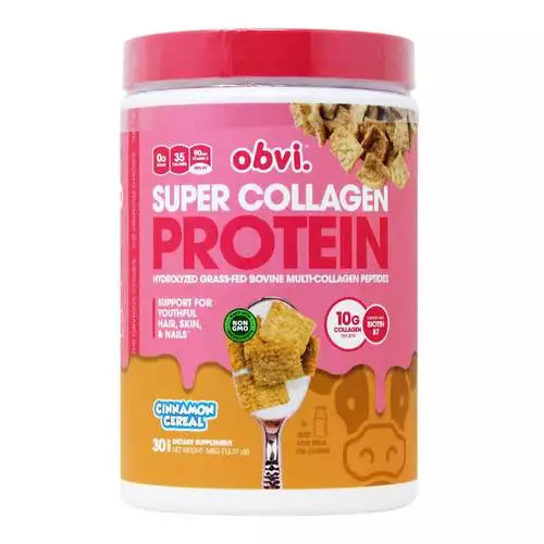 Obvi Super Collagen Cinna Cereal - 12.27 oz (348g) - 359239_front2021.webp