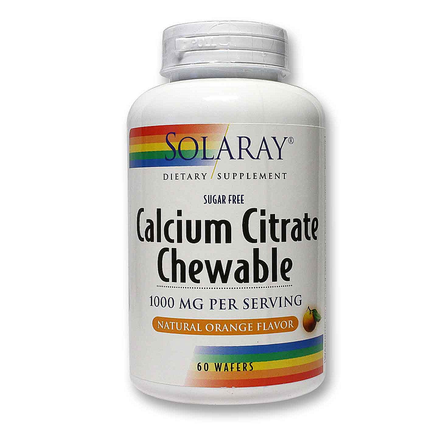 Calcium citrate supplements