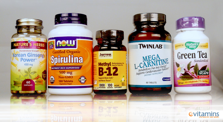 Healthy energy-boosting supplements