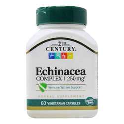 21st Century Echinacea Complex - 250 mg - 60 Vegetarian Capsules