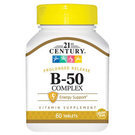 B-50 Complex Prolonged Release - 60 Tablets Yeast Free by 21st Century