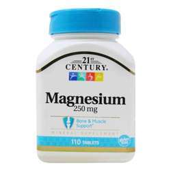 21st Century Magnesium - 250 mg - 110 Tablets