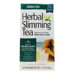 21st Century Herbal Slimming Tea, Green Tea - 24 Tea Bags