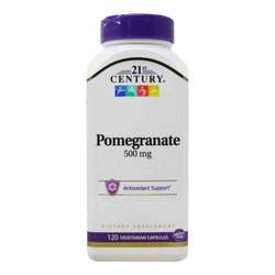 21st Century Pomegranate - 500 mg - 120 Vegetarian Capsules