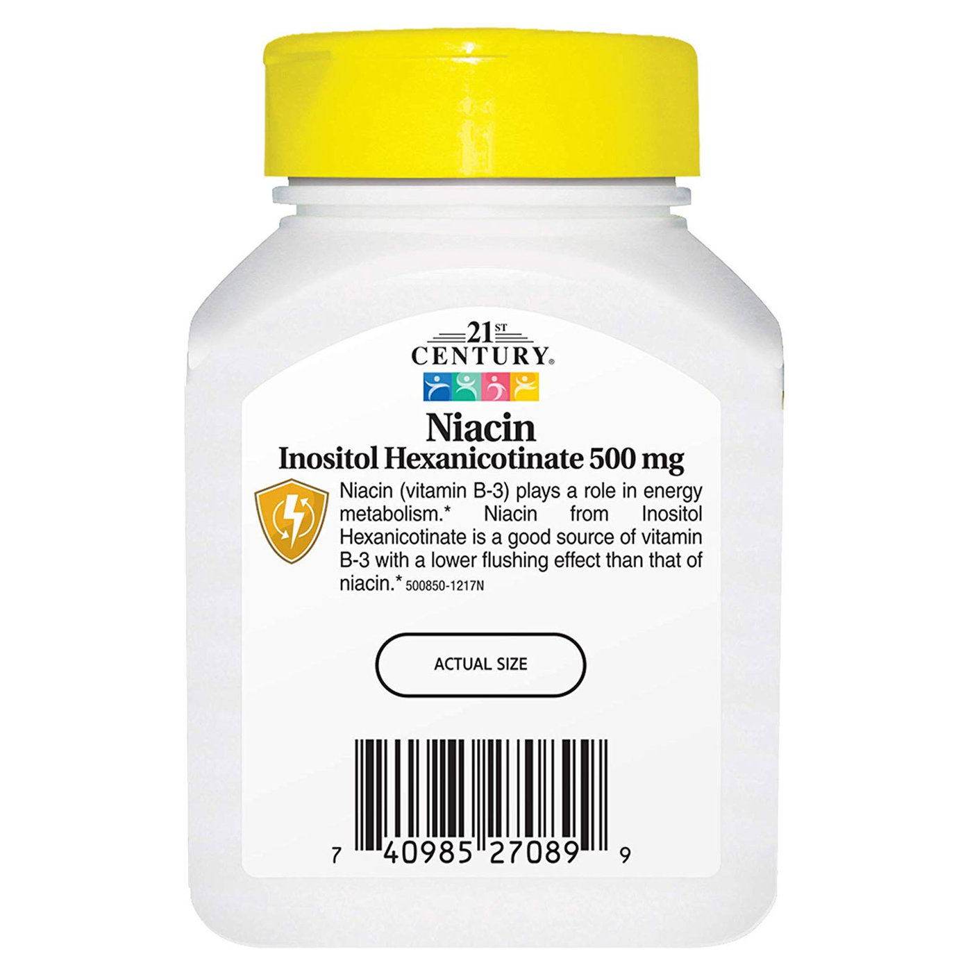 21st Century Niacina Hexanicotinato de inositol 500 mg