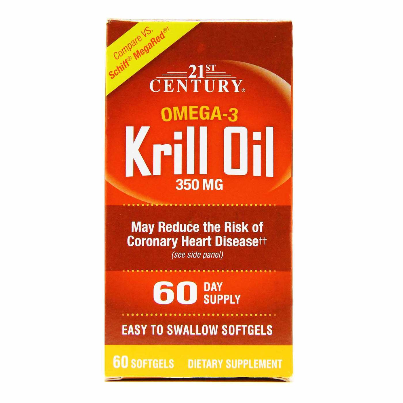 21st Century Krill Oil - 350 mg - 60 