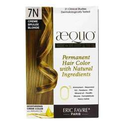 AEQUO Color Cream Natural Hair Color, Blonde - 7N Creme Brulee - One Application