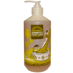 Alaffia Babies and Up Shampoo and Body Wash, Coconut Chamomile - 16 oz