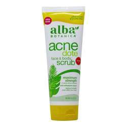 Alba Botanica天然Acnedote脸部磨砂膏-8盎司（227 g）