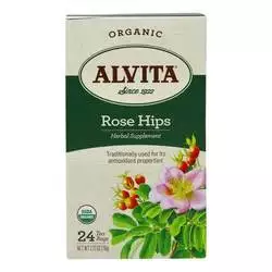 Alvita Organic Herbal Tea, Rose Hips - 24 Bags