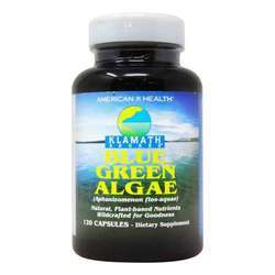 American Health Klamath Shores Blue Green Algae Caps 500 mg