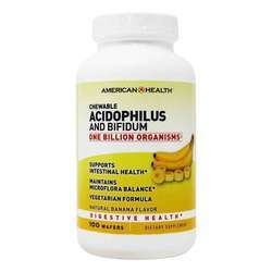 American Health Chewable Acidophilus Wafers