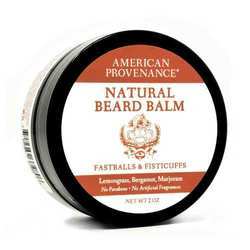 American Provenance Natural Beard Balm, Fastballs & Fisticuffs - 2 oz (55 g)