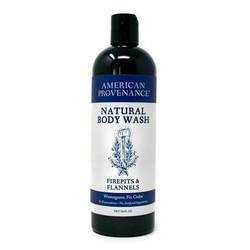 American Provenance Natural Body Wash, Firepits & Flannels - 16 fl oz (475 ml)