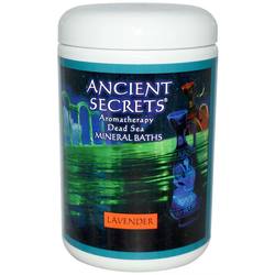 Ancient Secrets Aromatherapy Dead Sea Bath Salts, Lavender - 1 lb