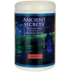 Ancient Secrets Aromatherapy Dead Sea Mineral Bath, Unscented - 1 lb