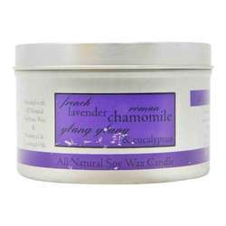 Aroma Paws Tin Candle, Lavender Chamomile - 8 oz Tin