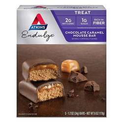 Atkins Endulge, Chocolate Caramel Mousse - 5 Bars