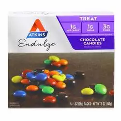 Atkins Endulge, Chocolate Candies - 5 - 1 oz packs