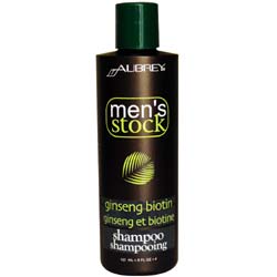 Aubrey Organics Men's Stock Ginseng Biotin Shampoo