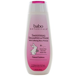 Babo Botanicals Baby Shampoo  Wash, Berry - Smoothing - 8 oz