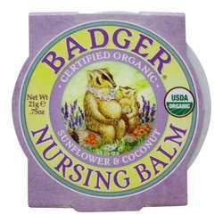 Badger Nursing Balm- Sunflower  Coconut - .75 oz (21 g)