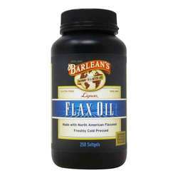 Barlean's Lignan Flax Oil Softgels