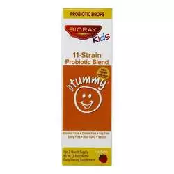 Bioray Kids- NDF Belly Balance- 11-Strain Probiotic Blend- Berry Flavor - 2 fl oz (60 ml)