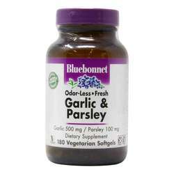 Bluebonnet Nutrition Garlic and Parsley - 180 Vegetarian Softgels