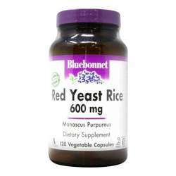 Bluebonnet Nutrition Red Yeast Rice - 600 mg - 120 Vegetable Capsules