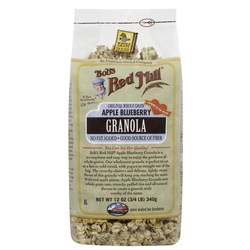 Bobs Red Mill Apple Blueberry Granola - 4 - 12 oz Bags