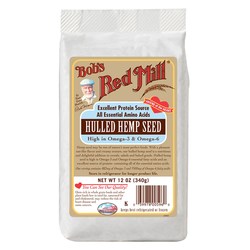 Bobs Red Mill Hulled Hemp Seed - 4 - 12 oz Bags