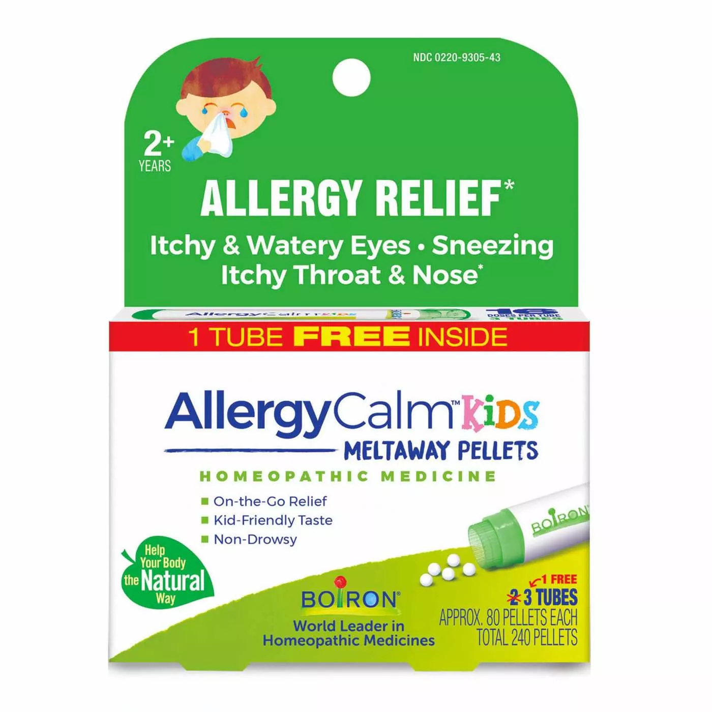 Boiron Allergy Calm Kids - 240 Pellets 