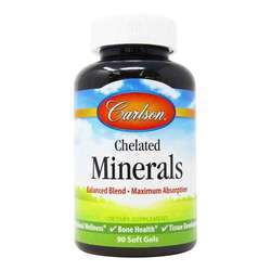 Carlson Labs Chelated Minerals - 90 Softgels