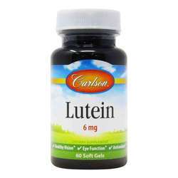 Carlson Labs Lutein -6 mg -60软胶