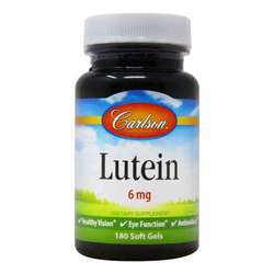 Carlson Labs Lutein -6 mg -180软胶