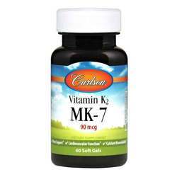 卡尔森实验室维生素K2 MK-7 - 60软凝胶
