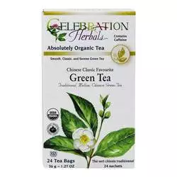 Celebration Herbals Green Tea, Chinese Classic - 24 Bags