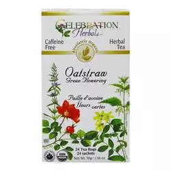Celebration Herbals Herbal Tea, Oatstraw - Green Flowering - 24 bags
