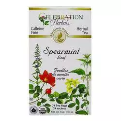 Celebration Herbals Herbal Tea, Spearmint - Leaf - 24 bags