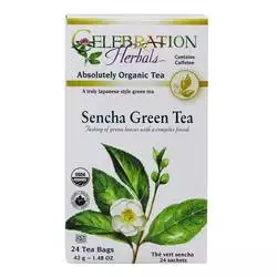 Celebration Herbals Green Tea, Sencha - 24 bags