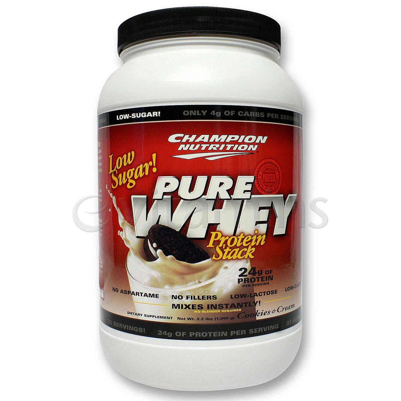 Champion Performance Pure Whey Protein Stack, Cookies N ...