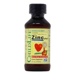 Childlife Zinc Plus Natural Mango Strawberry Flavor