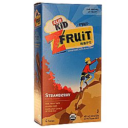 Clif Bar Kid Organic Z Fruit Rope, Strawberry - 6 - .7 oz Bars