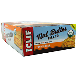 Clif Bar Nut Butter Filled, Peanut Butter - 12 bars