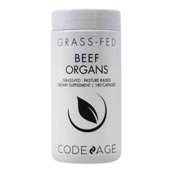CodeAge Beef Organs - 180 Capsules