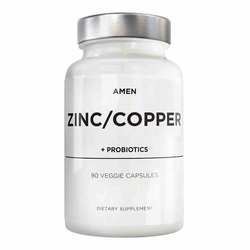 CodeAge Amen Zinc Copper - 90 Vegetable Capsules