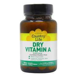 Country Life Dry Vitamin A